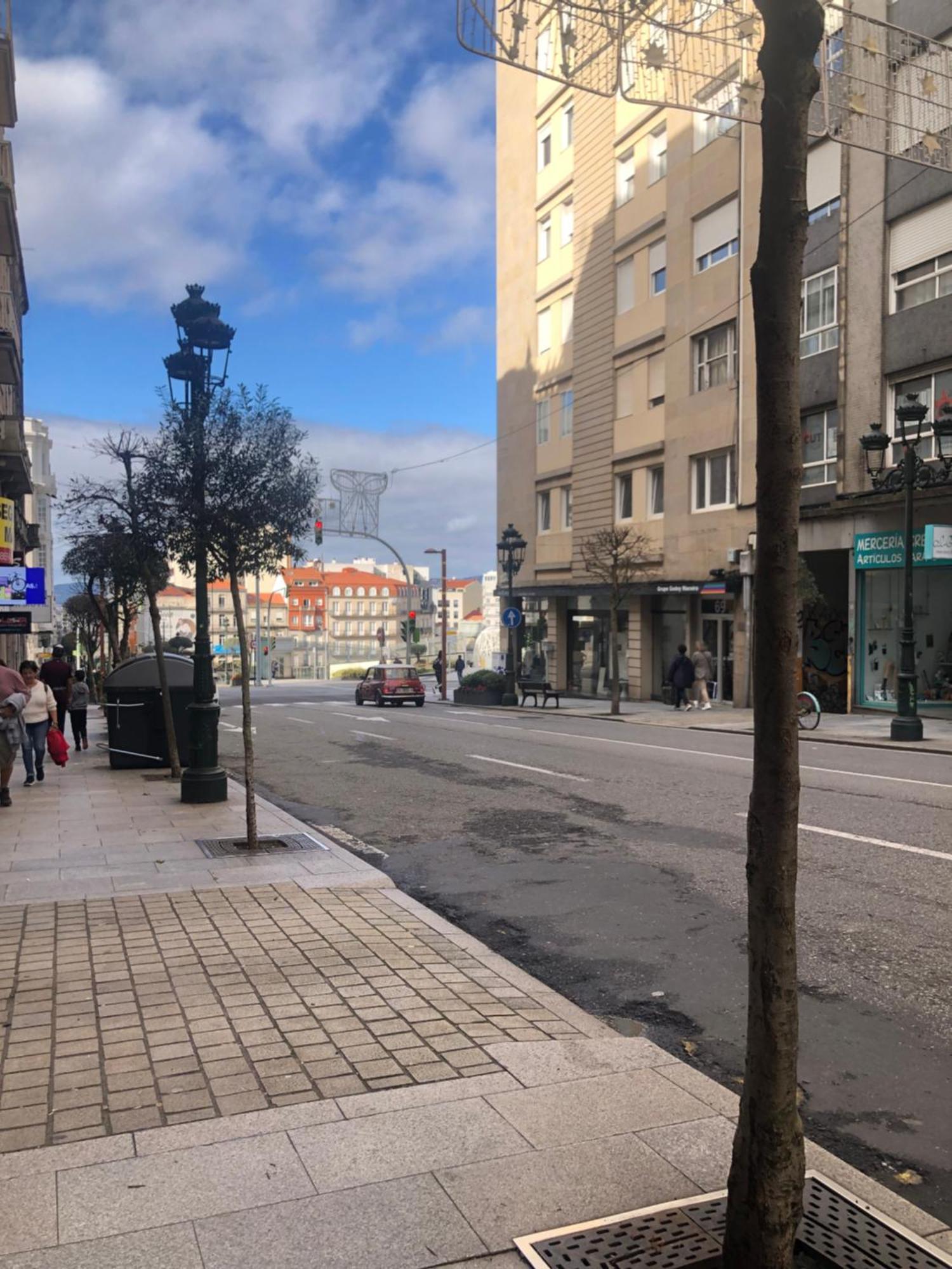 Moderno Apartamento Con Encanto En El Centro De Vigo Esterno foto